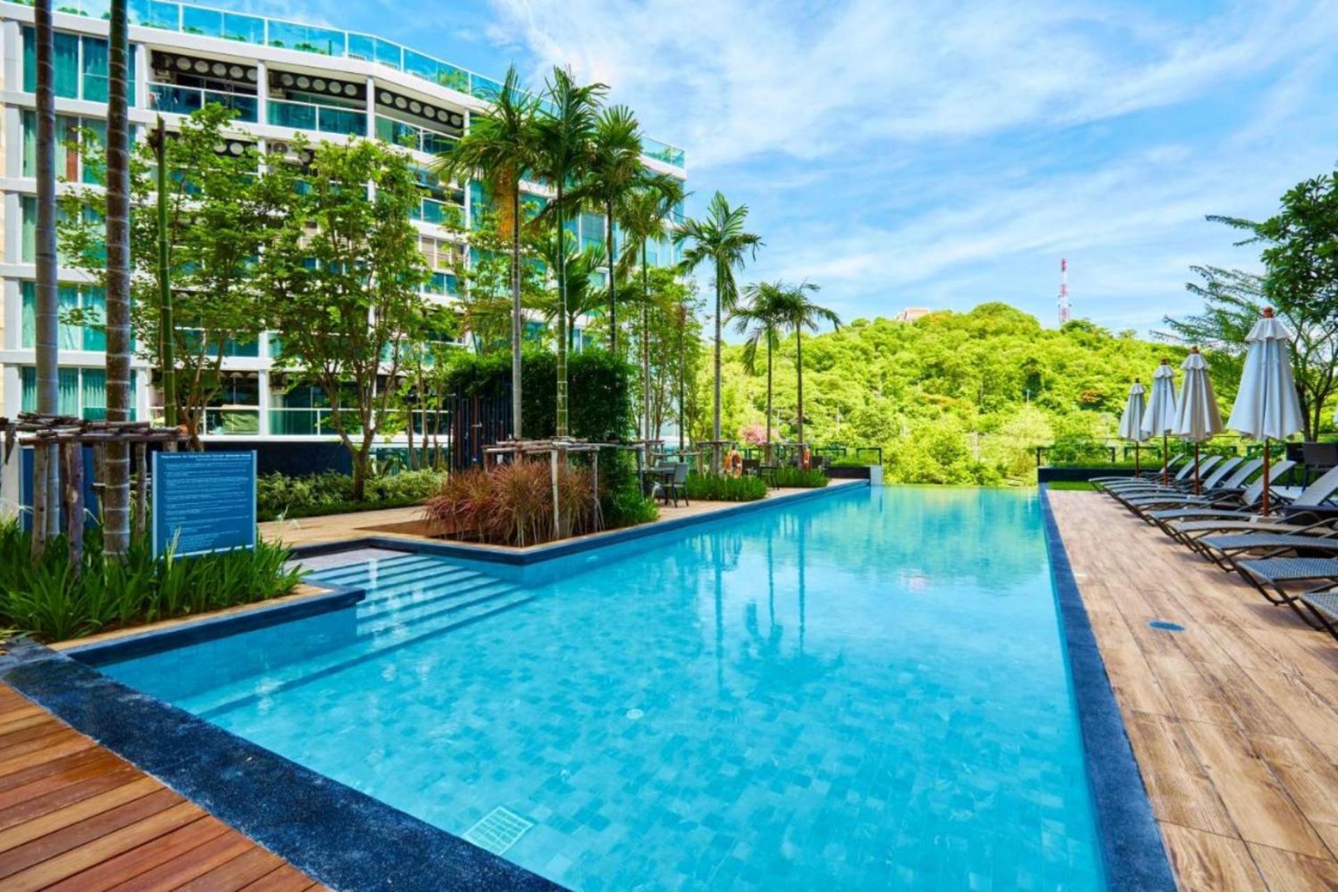 Walking Street Unixx Condo Beautiful Sea View Pattaya ภายนอก รูปภาพ