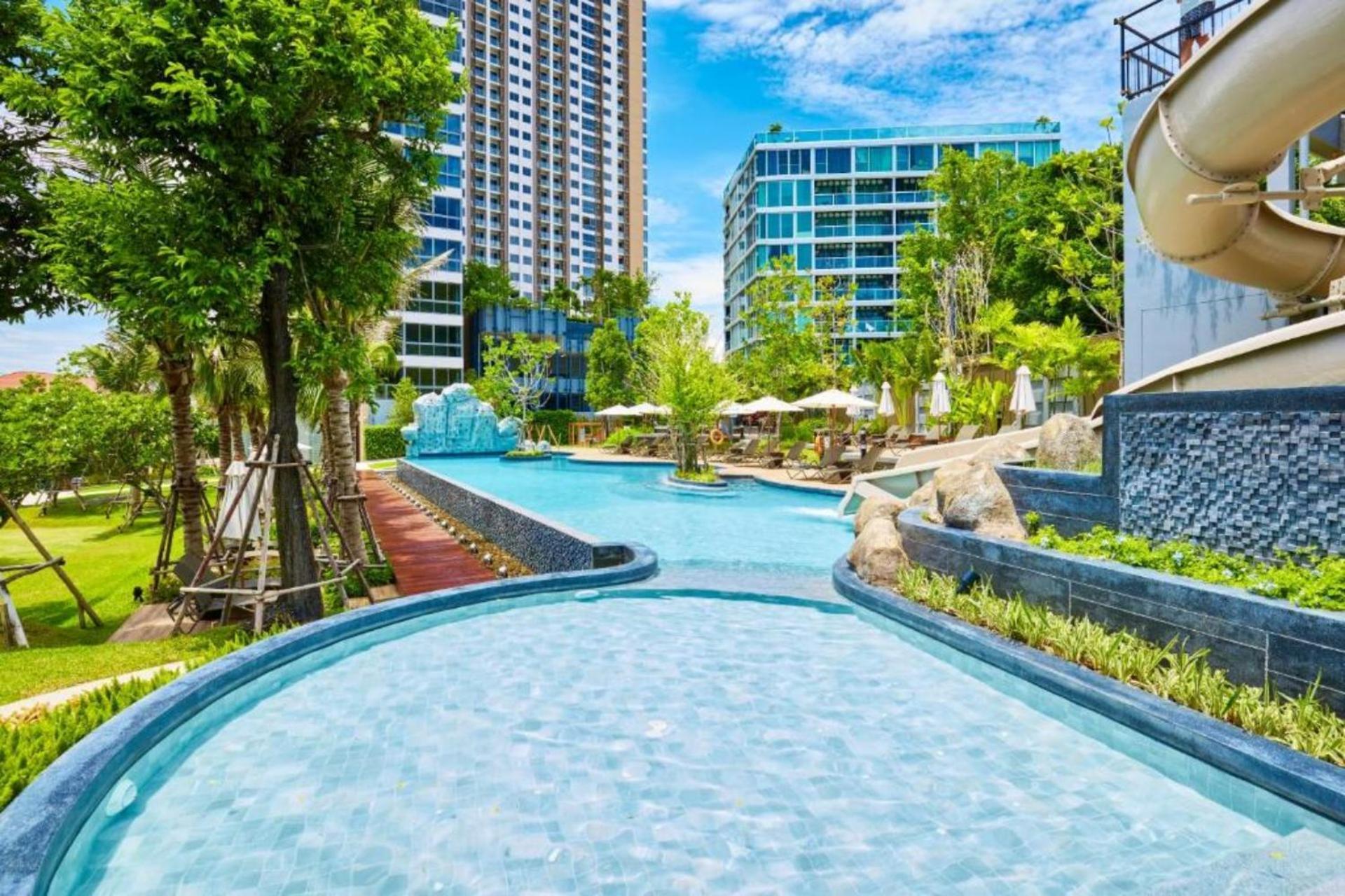 Walking Street Unixx Condo Beautiful Sea View Pattaya ภายนอก รูปภาพ