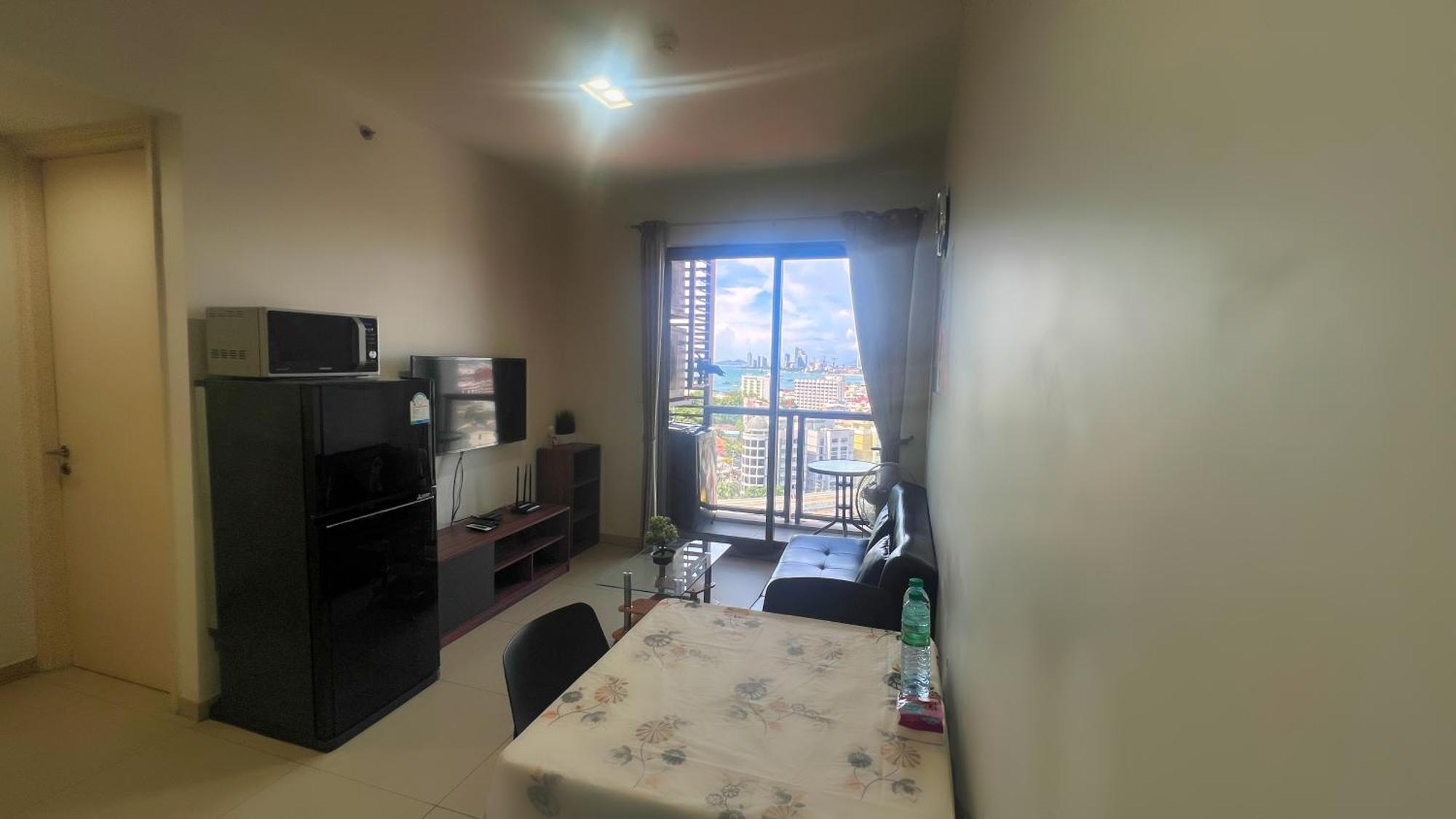 Walking Street Unixx Condo Beautiful Sea View Pattaya ภายนอก รูปภาพ