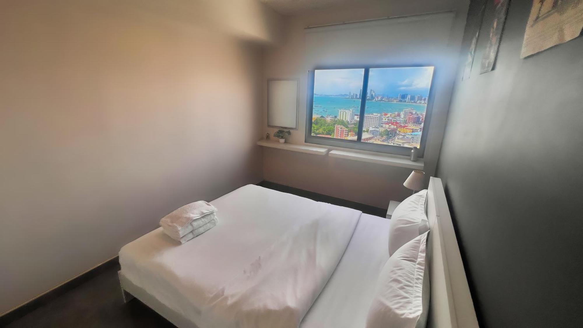 Walking Street Unixx Condo Beautiful Sea View Pattaya ภายนอก รูปภาพ