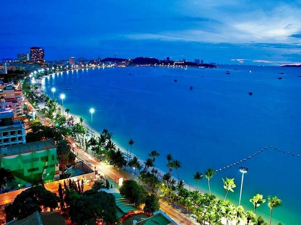 Walking Street Unixx Condo Beautiful Sea View Pattaya ภายนอก รูปภาพ