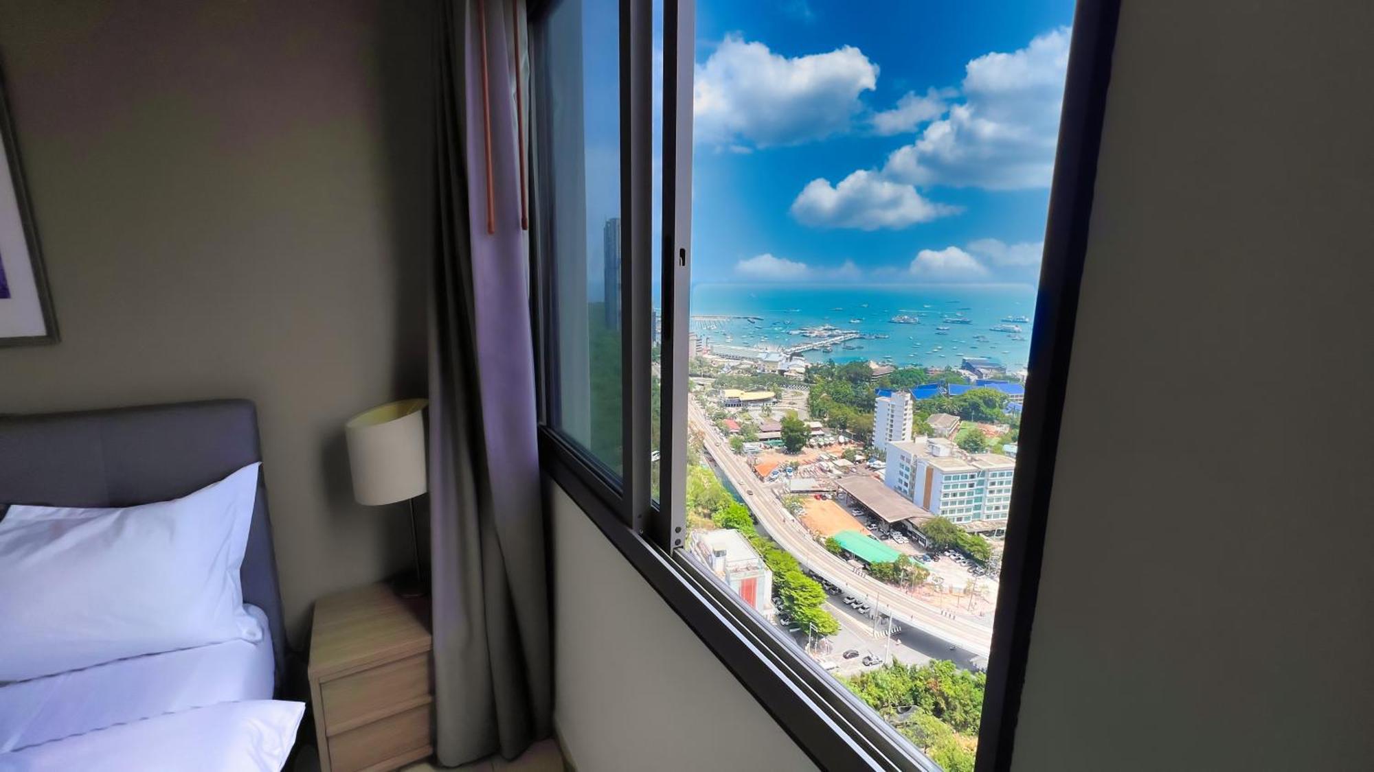 Walking Street Unixx Condo Beautiful Sea View Pattaya ภายนอก รูปภาพ