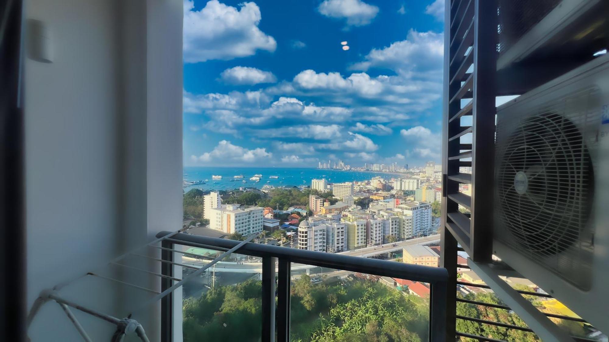 Walking Street Unixx Condo Beautiful Sea View Pattaya ภายนอก รูปภาพ